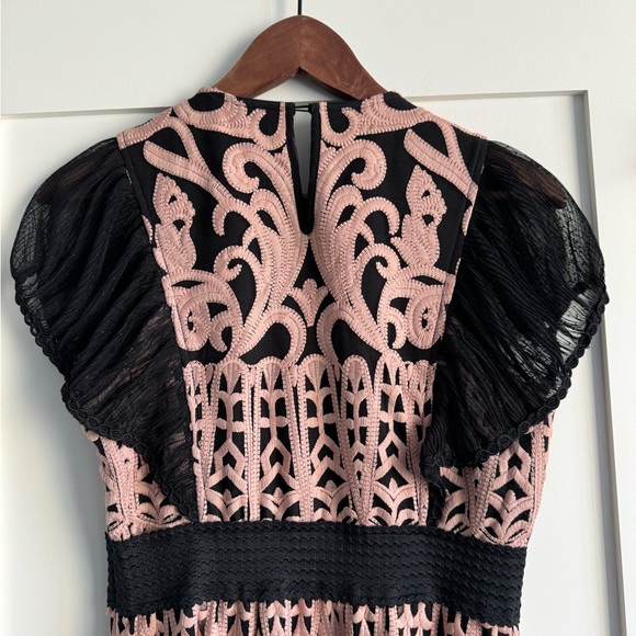 Brocade and Tulle Dress - Picture 3 of 5